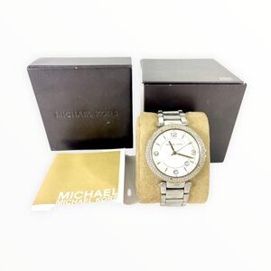 Authentic Michael Kors Silver Watch M 5324